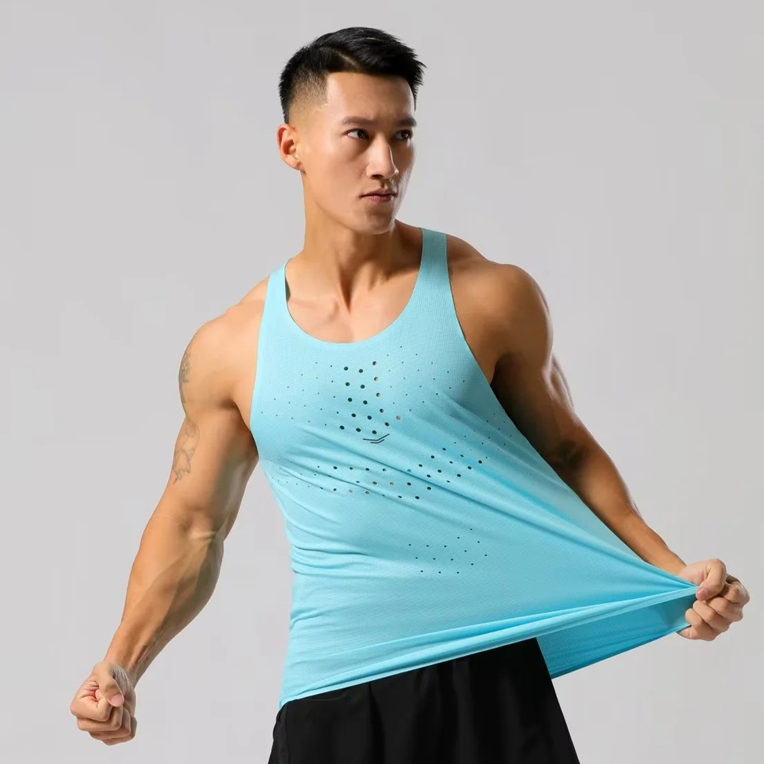 Sleeveless Undershirt - Мужские легкие жилеты для бега, топы