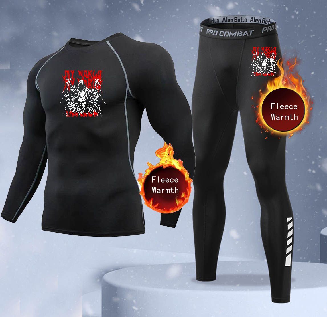 Thermal Long John - Новый зимний комплект мужского термобелья из