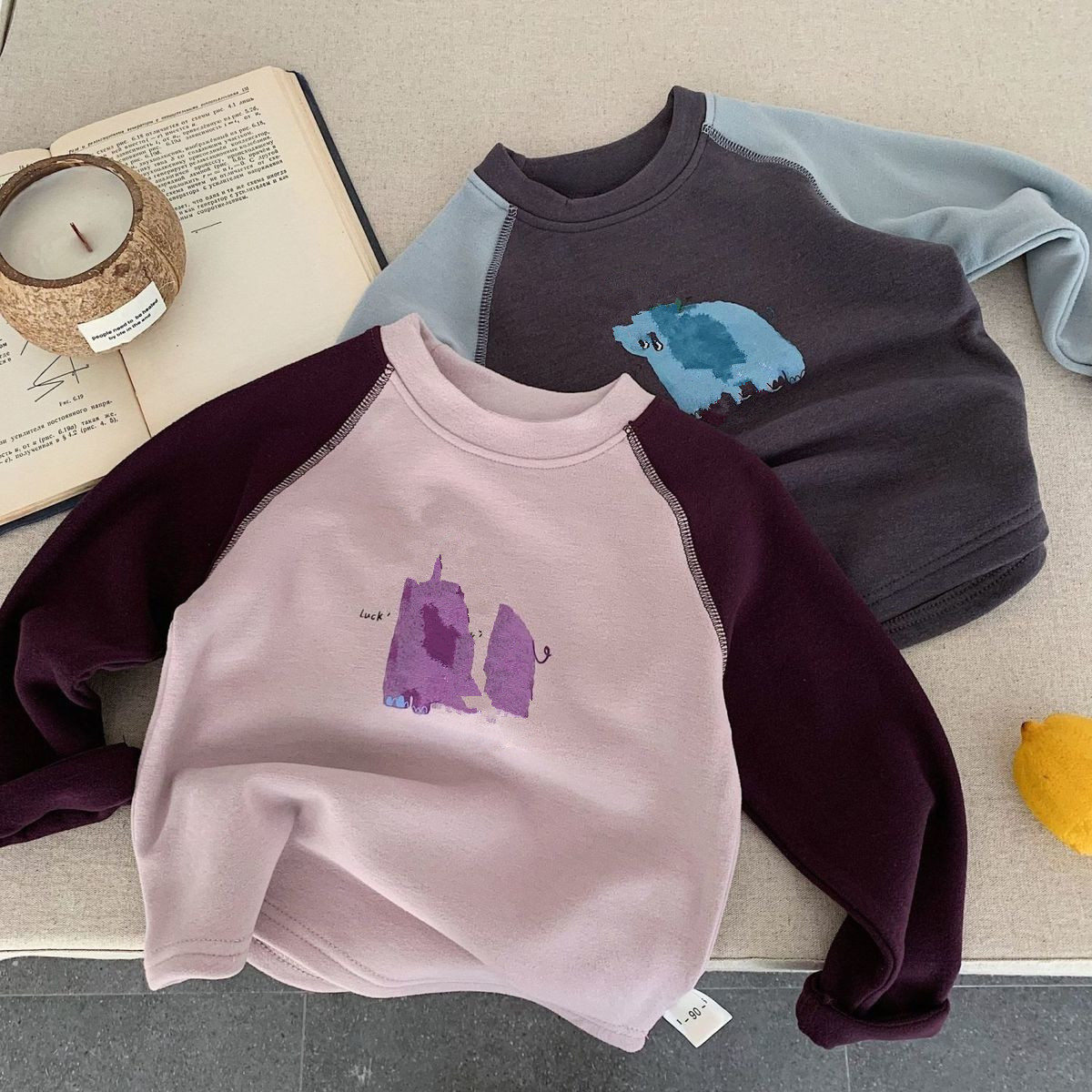 RAISE 2026 Осенние детские май – обзор и цена Undershirt Crew Neck