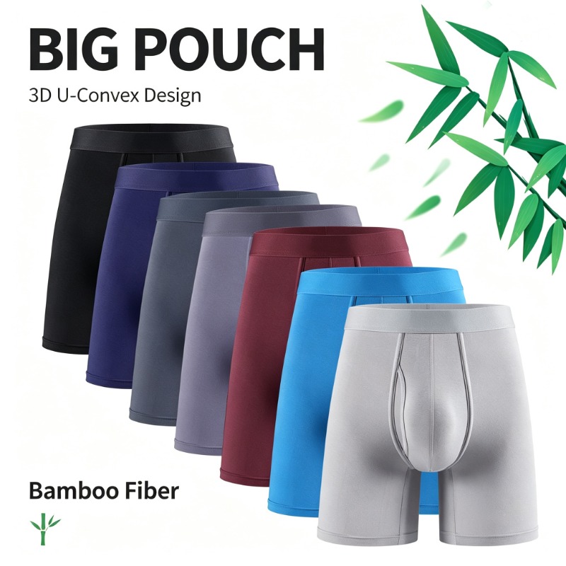 Мужские трусы-боксеры из бамбу – обзор и цена Bamboo Fiber Trunk